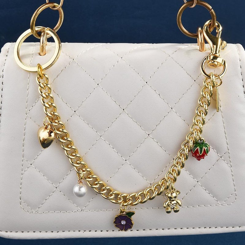 SOPKTA Bag Charms - Cherry Bag Charm Chain, fashionable Purse Charms for women's purse chain - Image 3